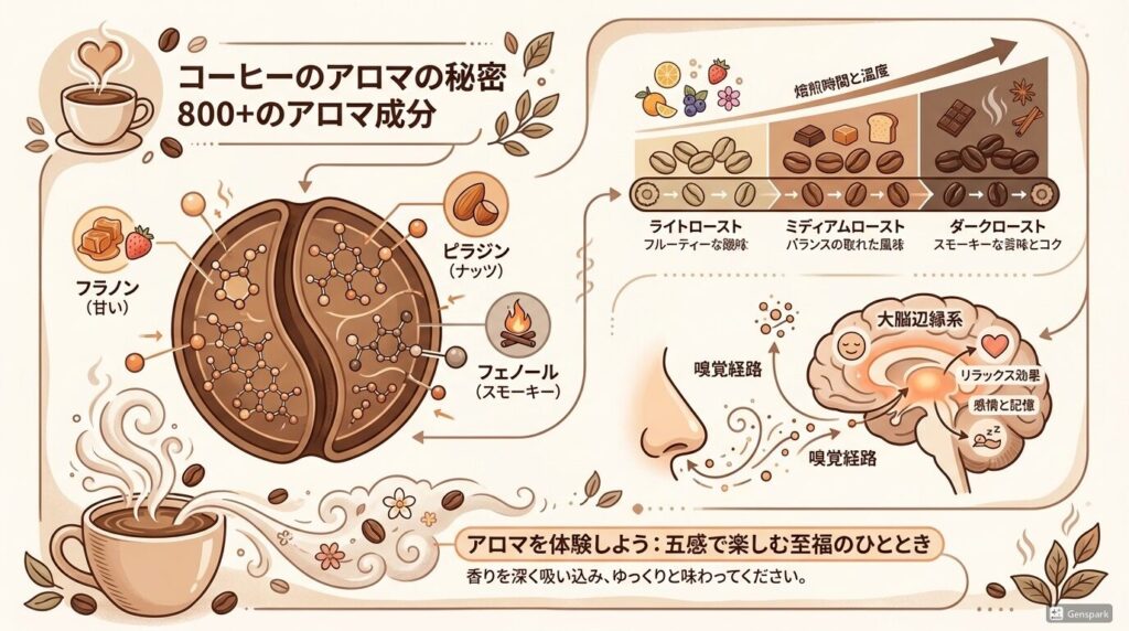 コーヒーの香りの秘密