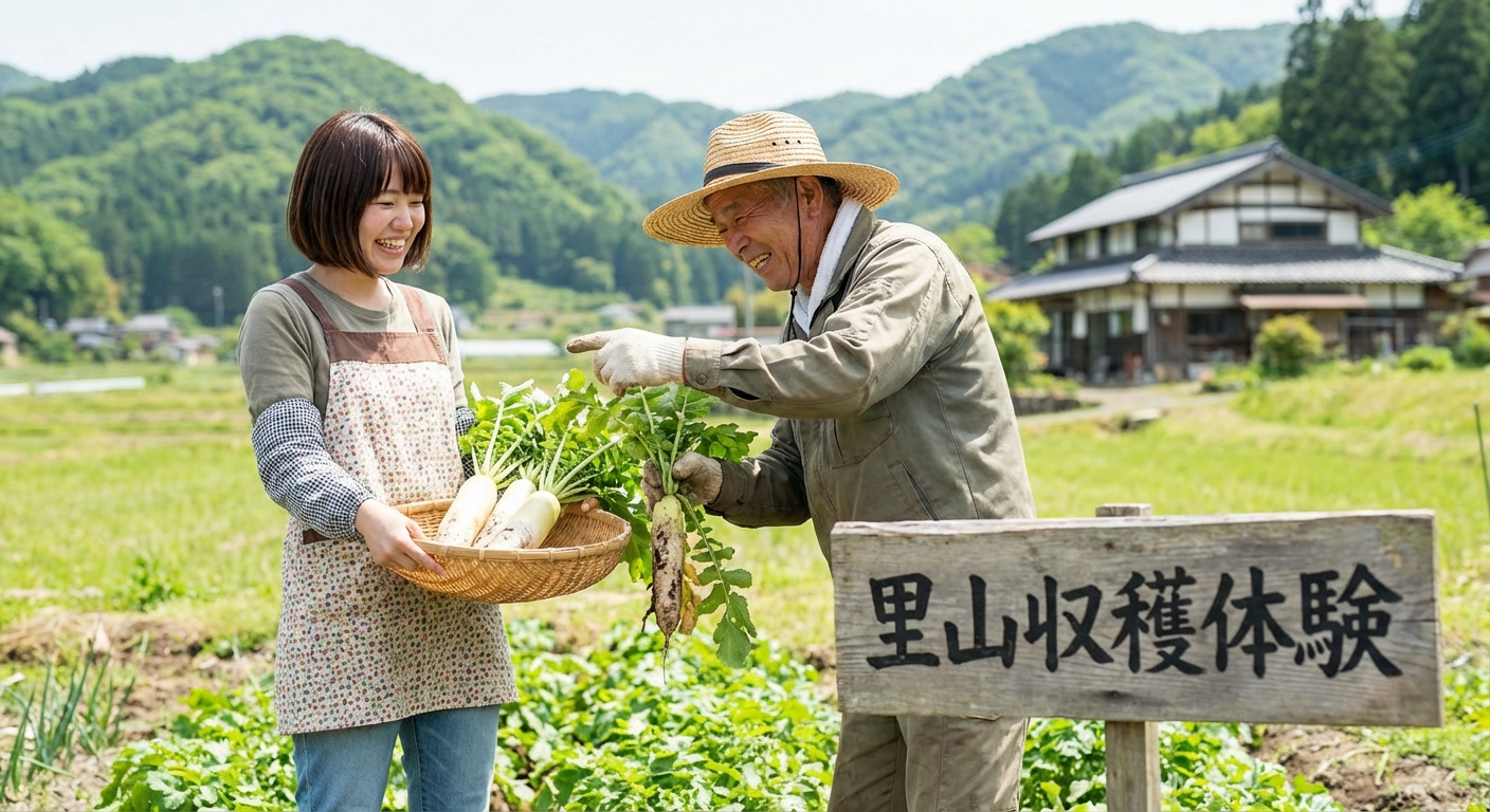 援農・農業体験ボランティアで移住費用を稼ぐ！農泊×地方移住の新スタイル2026 - イメージ1